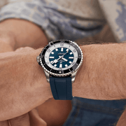  Shop Authentic Breitling Superocean Automatic 44 Blue Dial Blue Rubber Strap Watch for Men - A17376211C1S1 - Luxxuri