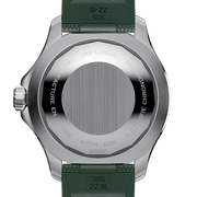  Shop Authentic Breitling Superocean Automatic 44 Green Dial Green Rubber Strap Watch for Men - A17376A31L1S1 - Luxxuri