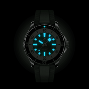  Shop Authentic Breitling Superocean Automatic 44 Green Dial Green Rubber Strap Watch for Men - A17376A31L1S1 - Luxxuri