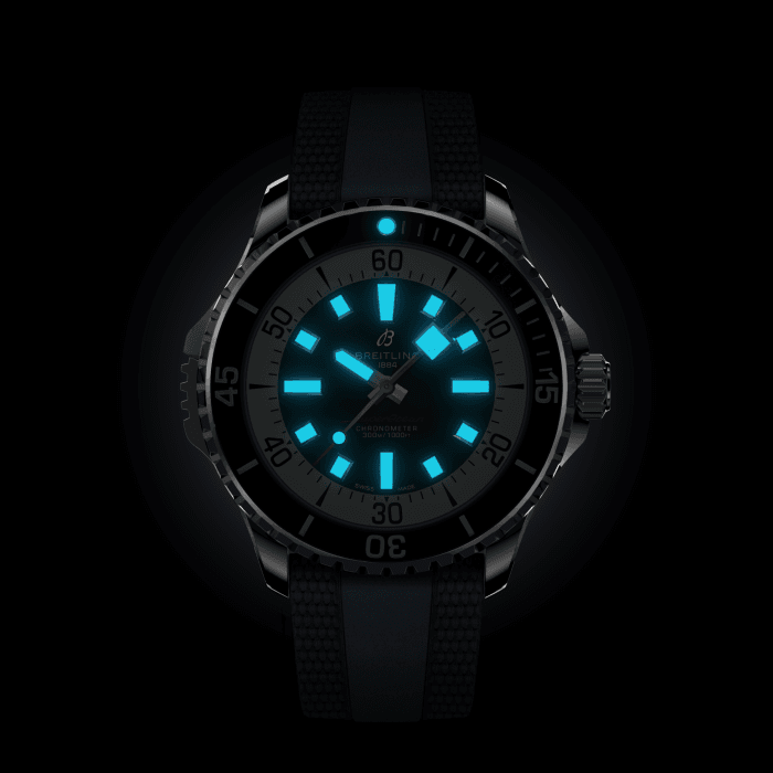  Shop Authentic Breitling Superocean Automatic 46 Blue Dial Blue Rubber Strap Watch for Men - A17378E71C1S1 - Luxxuri