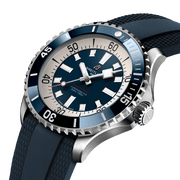  Shop Authentic Breitling Superocean Automatic 46 Blue Dial Blue Rubber Strap Watch for Men - A17378E71C1S1 - Luxxuri