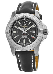  Shop Authentic Breitling Colt Automatic 44mm Black Dial Leather Strap Mens Watch - A1738811/BD44/435X - Luxxuri