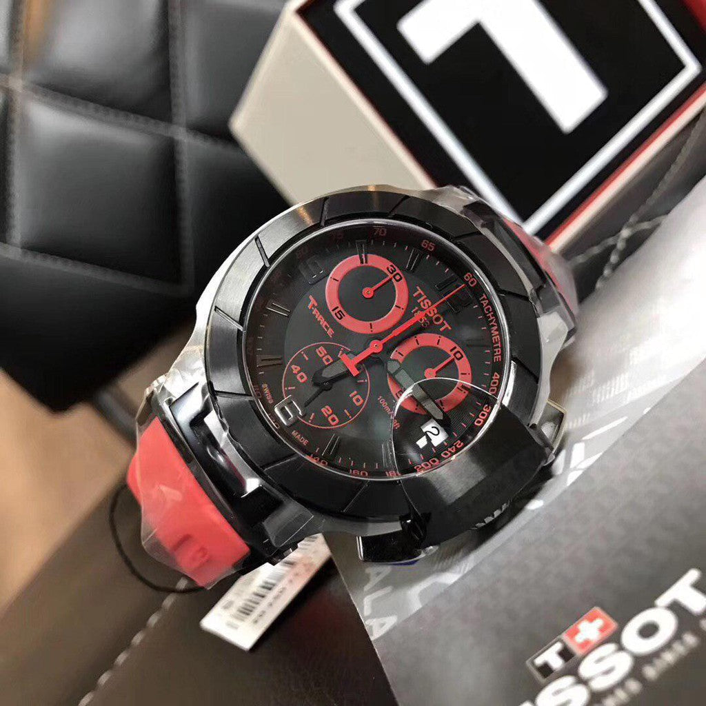  Shop Authentic Tissot T Race Chronograph Automatic Mens Watch T048.417.27.057.02 - Luxxuri