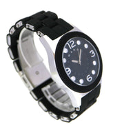  Shop Authentic Marc Jacobs Pelly Black Dial Black Silicone Strap Watch for Women - MBM2544 - Luxxuri