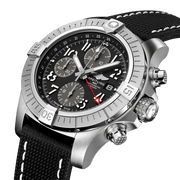  Shop Authentic Breitling Avenger B01 Chronograph GMT Black Dial Black Nylon Strap Watch for Men - A24315101B1X1 - Luxxuri