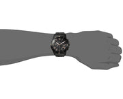  Shop Authentic Fossil Grant Sport Chronograph Black Dial Black Steel Strap Watch for Men - FS5374 - Luxxuri