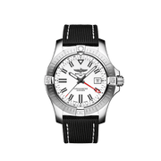  Shop Authentic Breitling Avenger Automatic GMT 43 White Dial Black Nylon Strap Watch for Men - A32397101A1X1 - Luxxuri