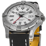  Shop Authentic Breitling Avenger Automatic GMT 43 White Dial Black Nylon Strap Watch for Men - A32397101A1X1 - Luxxuri