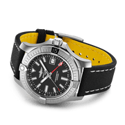  Shop Authentic Breitling Avenger Automatic GMT 43 Black Dial Black Nylon Strap Watch for Men - A32397101B1X1 - Luxxuri