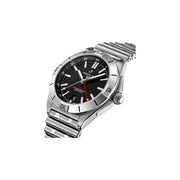  Shop Authentic Breitling Chronomat GMT 40 Automatic Black Dial Silver Steel Strap Watch for Men - A32398101B1A1 - Luxxuri