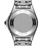  Shop Authentic Breitling Chronomat GMT 40 Automatic Black Dial Silver Steel Strap Watch for Men - A32398101B1A1 - Luxxuri