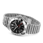  Shop Authentic Breitling Chronomat GMT 40 Automatic Black Dial Silver Steel Strap Watch for Men - A32398101B1A1 - Luxxuri