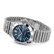  Shop Authentic Breitling Chronomat GMT 40 Blue Dial Silver Steel Strap Watch for Men - A32398101C1A1 - Luxxuri