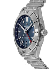  Shop Authentic Breitling Chronomat GMT 40 Blue Dial Silver Steel Strap Watch for Men - A32398101C1A1 - Luxxuri