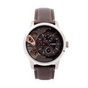  Shop Authentic Fossil Townsman Automatic Black Dial Brown Leather Strap Watch for Men -  ME1163 - Luxxuri