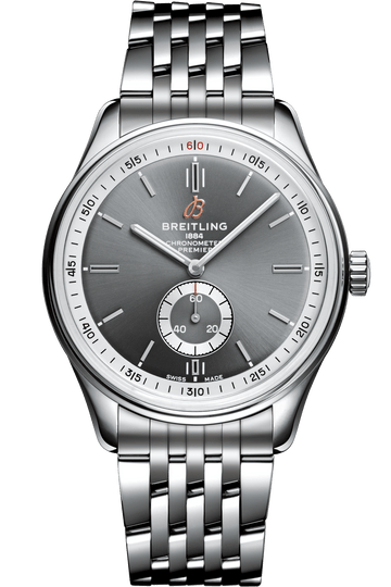  Shop Authentic Breitling Premier Automatic 40mm Stainless Steel Anthracite Dial Mens Watch - A37340351B1A1 - Luxxuri