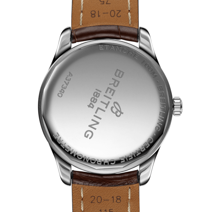  Shop Authentic Breitling Premier Automatic 40mm Grey Dial Brown Leather Strap Watch for Men - A37340351B1P2 - Luxxuri