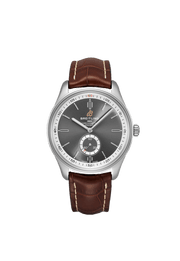  Shop Authentic Breitling Premier Automatic 40mm Grey Dial Brown Leather Strap Watch for Men - A37340351B1P2 - Luxxuri