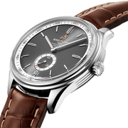  Shop Authentic Breitling Premier Automatic 40mm Grey Dial Brown Leather Strap Watch for Men - A37340351B1P2 - Luxxuri
