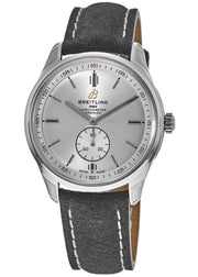 Shop Authentic Breitling Premier Automatic 40mm Stainless Steel Silver Dial Mens Watch - A37340351G1X2 - Luxxuri