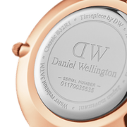  Shop Authentic Daniel Wellington Classic Petite Dover White Dial White Nylon Strap Watch For Women - DW00100311 - Luxxuri