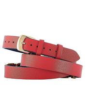  Shop Authentic Versace V-Flare Quartz Silver Dial Red Leather Strap Watch for Women - VEBN00418 - Luxxuri