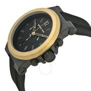  Shop Authentic Michael Kors Dylan Chronograph Quartz Black Dial Black Rubber Strap Watch For Men - MK8383 - Luxxuri