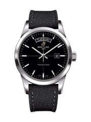  Shop Authentic Breitling Transocean Day & Date 43mm Black Dial Black Nylon Strap Mens Watch - A4531012/BB69/109W/A20  BA.1 - Luxxuri