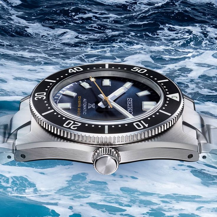  Shop Authentic Seiko Prospex Automatic 1965 Dive 55th Anniversary Limited Edtion Blue Dial Silver Steel Strap Watch For Men - SPB149J1 - Luxxuri