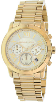  Shop Authentic Michael Kors Cooper Gold Dial Gold Steel Strap Watch for Women - MK6274 - Luxxuri