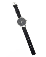  Shop Authentic Calvin Klein Even Black Dial Black Leather Strap Watch for Women  - K7B231CZ - Luxxuri