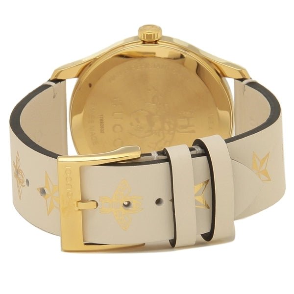  Shop Authentic Gucci G Timeless White Dial White Leather Strap Watch For Women - YA1264096 - Luxxuri