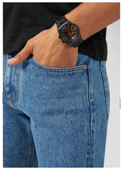  Shop Authentic Versace Chain Reaction Quartz Black Dial Black Steel Strap Watch for Men - VEDY00719 - Luxxuri