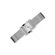  Shop Authentic Guess Nouveau Diamonds Silver Dial Silver Mesh Bracelet Watch for Women - W0127L1 - Luxxuri