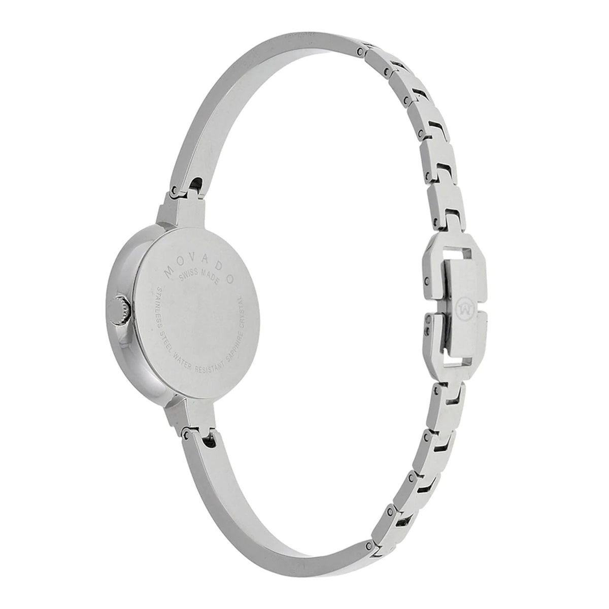  Shop Authentic Movado Bela Museum Pink Dial Silver Steel Strap Watch For Women - 0606596 - Luxxuri