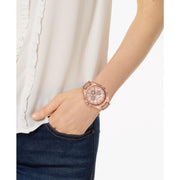  Shop Authentic Michael Kors Whitney Chronograph Rose Gold Dial Rose Gold Steel Strap Watch For Women - MK6730 - Luxxuri