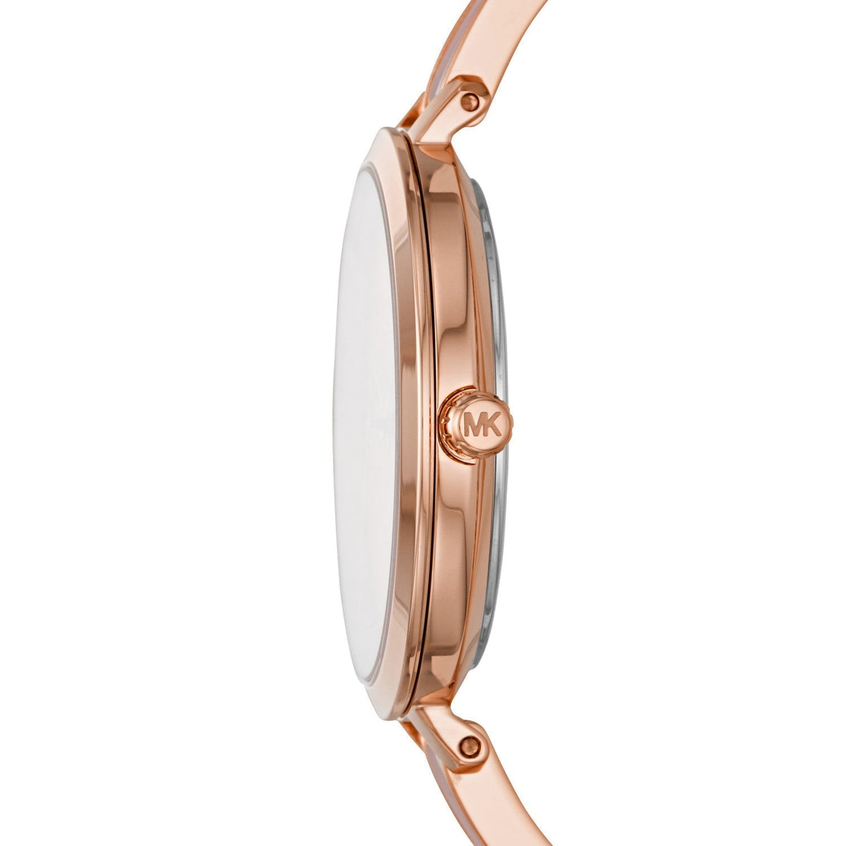  Shop Authentic Michael Kors Jaryn Analog Gold Dial Pink Steel Strap Watch For Women - MK4343 - Luxxuri