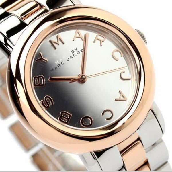  Shop Authentic Marc Jacobs Marci Brown Dial Two Tone Steel Strap Watch for Women - MBM3171 - Luxxuri
