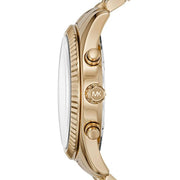  Shop Authentic Michael Kors Lexington Chronograph Green Dial Gold Steel Strap Watch for Men - MK8446 - Luxxuri
