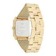  Shop Authentic Guess White Dial Gold Mesh Bracelet Watch For Women - W0826L2 - Luxxuri