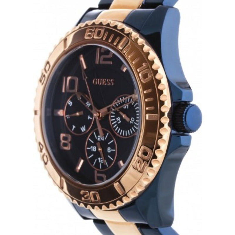  Shop Authentic Guess BFF Multifunction Blue Dial Two Tone Steel Strap Watch for Women - W0231L6 - Luxxuri