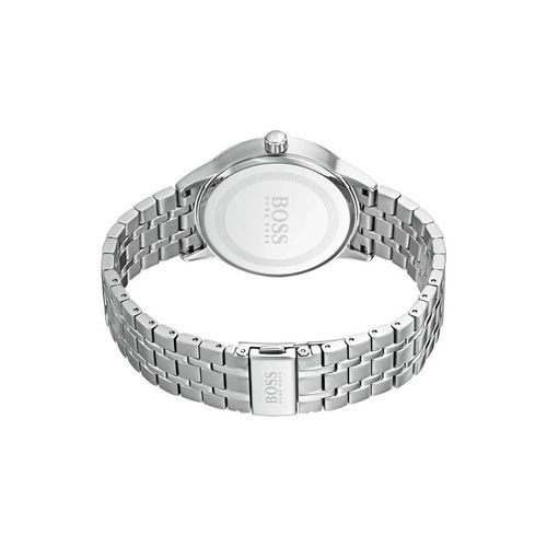 Shop Authentic Hugo Boss Officer Chronograph Blue Dial Silver Steel Strap Watch for Men - 1513615 - Luxxuri