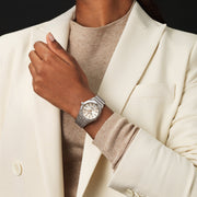  Shop Authentic Breitling Chronomat 32 Diamonds White Dial Silver Steel Strap Watch for Women - A77310101A3A1 - Luxxuri
