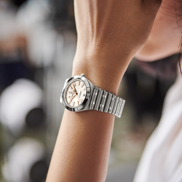  Shop Authentic Breitling Chronomat 32 Mother of Pearl Dial Silver Steel Strap Watch for Women - A77310101A4A1 - Luxxuri