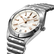  Shop Authentic Breitling Chronomat 32 Mother of Pearl Dial Silver Steel Strap Watch for Women - A77310101A4A1 - Luxxuri