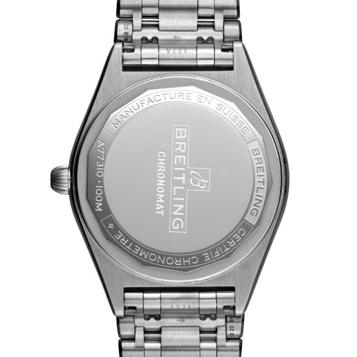  Shop Authentic Breitling Chronomat 32 Blue Dial Silver Steel Strap Watch for Women - A77310101C1A1 - Luxxuri