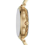  Shop Authentic Michael Kors Jaryn Quartz Gold Dial Gold Steel Strap Watch For Women - MK3734 - Luxxuri