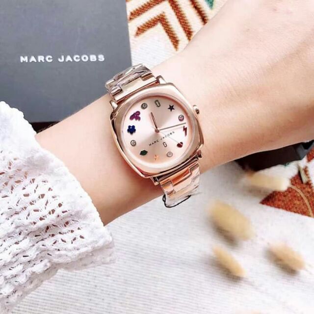  Shop Authentic Marc Jacobs Mandy Rose Gold Dial Rose Gold Steel Strap Watch for Women - MJ3550 - Luxxuri