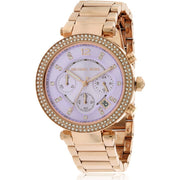  Shop Authentic Michael Kors Parker Purple Dial Rose Gold Steel Strap Watch for Women - MK6169 - Luxxuri