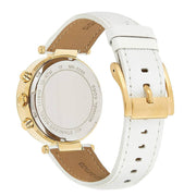  Shop Authentic Michael Kors Parker White Dial with Diamonds White Leather Strap Watch for Women - MK2290 - Luxxuri